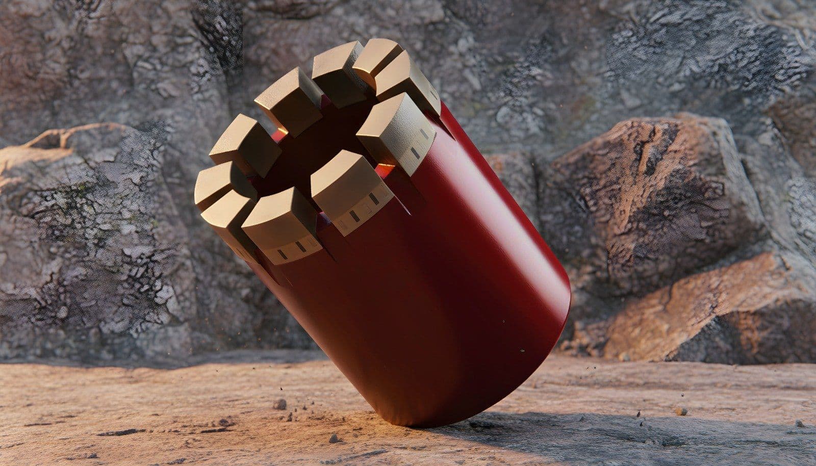 Couronne de forage carotté