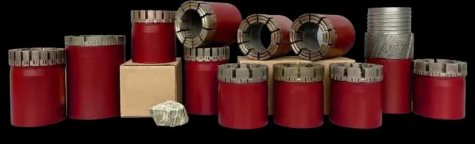 Couronnes et outils de forage carotté Drillco EXPLORA